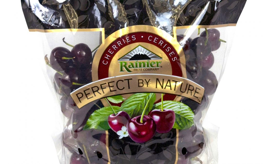 Rainier Fruit Perfect by Nature cherries pouch
