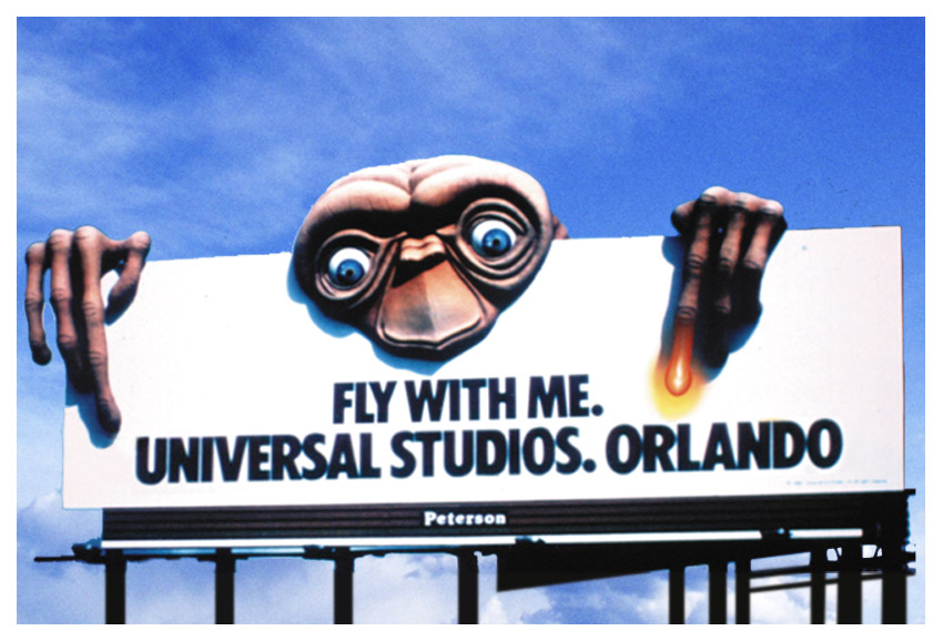 Universal Studios Tour Orlando E.T. 3D extended outdoor