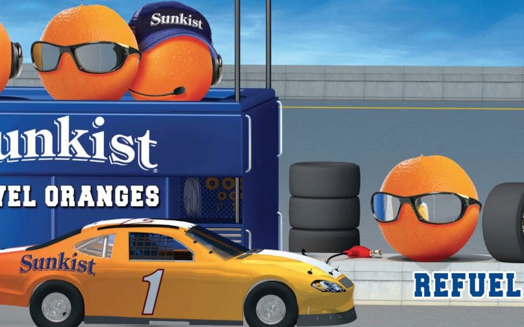Sunkist Oranges multimedia campaign (view larger)