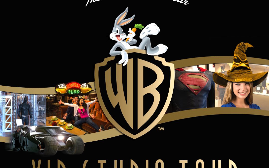 Warner Bros VIP Studio Tour souvenir photo folder