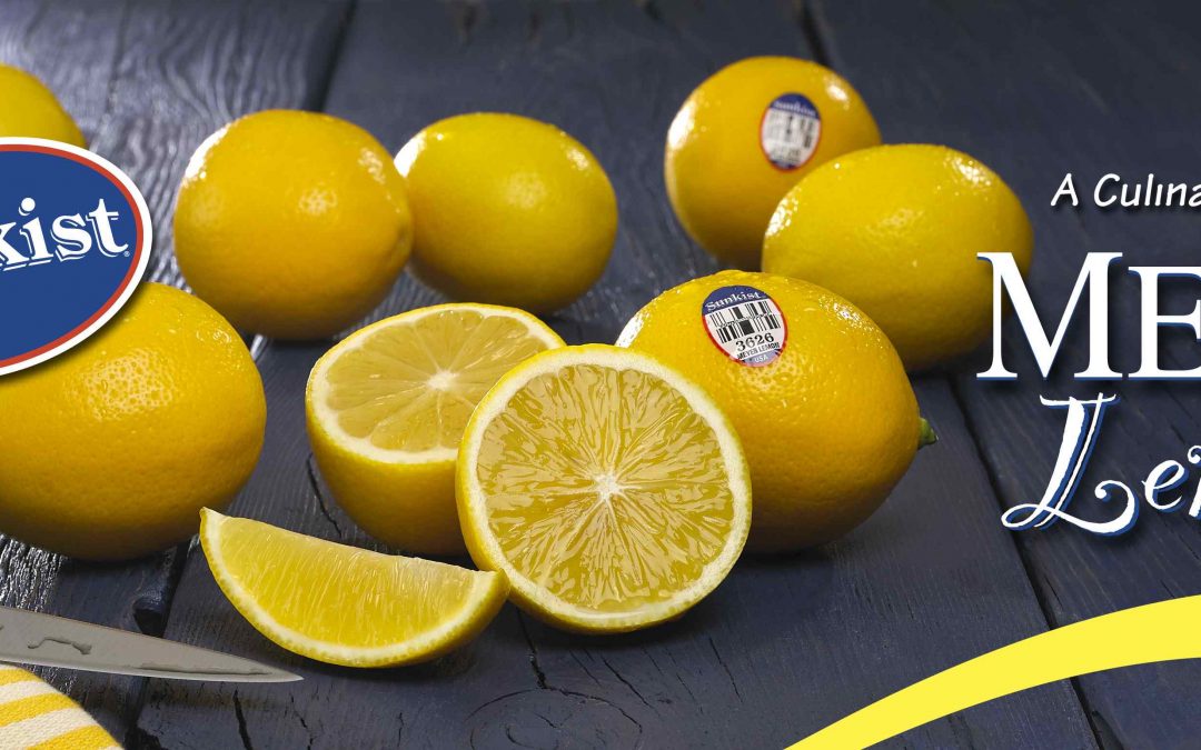Sunkist Meyer Lemons carton